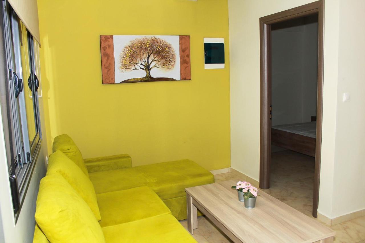 Elia Beach Modern Suites Flogita Esterno foto